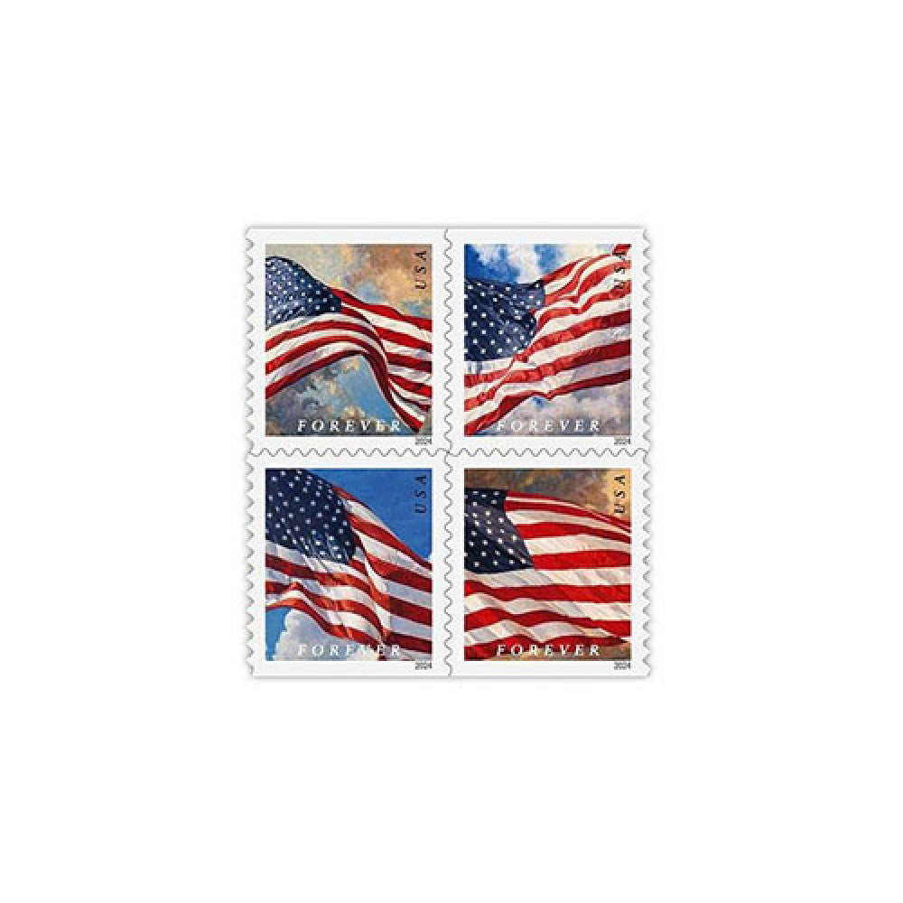 2024 USPS Forever American Flag Stamps Rolls2024 USPS Forever American Flag Stamps Rolls