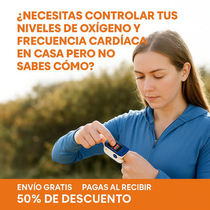 🩺 OXIMETRO DE PULSO 2 EN 1 - 60% DE DESCUENTO - PEDIR Y PAGAR EN CASA ✅