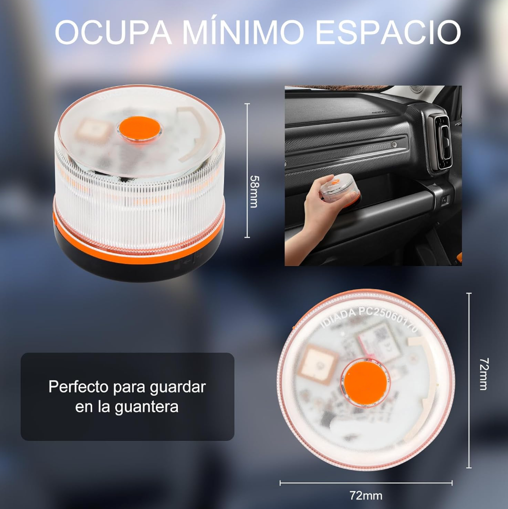 DarkFairy Luz de Emergencia V16