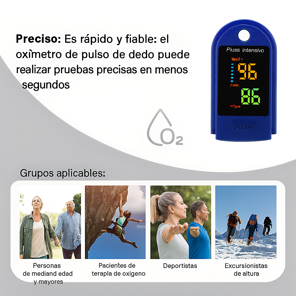 🩺 OXIMETRO DE PULSO 2 EN 1 - 60% DE DESCUENTO - PEDIR Y PAGAR EN CASA ✅