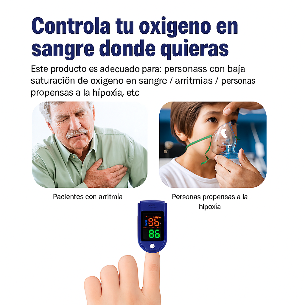 🩺 OXIMETRO DE PULSO 2 EN 1 - 60% DE DESCUENTO - PEDIR Y PAGAR EN CASA ✅