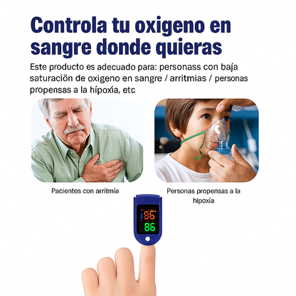 🩺 OXIMETRO DE PULSO 2 EN 1 - 60% DE DESCUENTO - PEDIR Y PAGAR EN CASA ✅