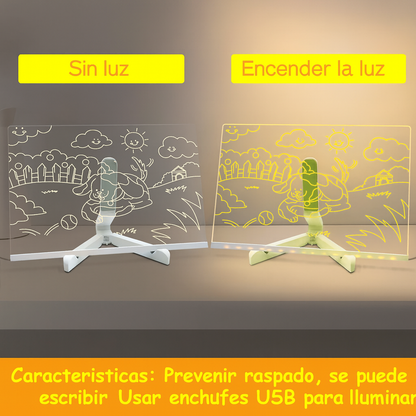 Pizarra de Mensajes con LED Luminosa