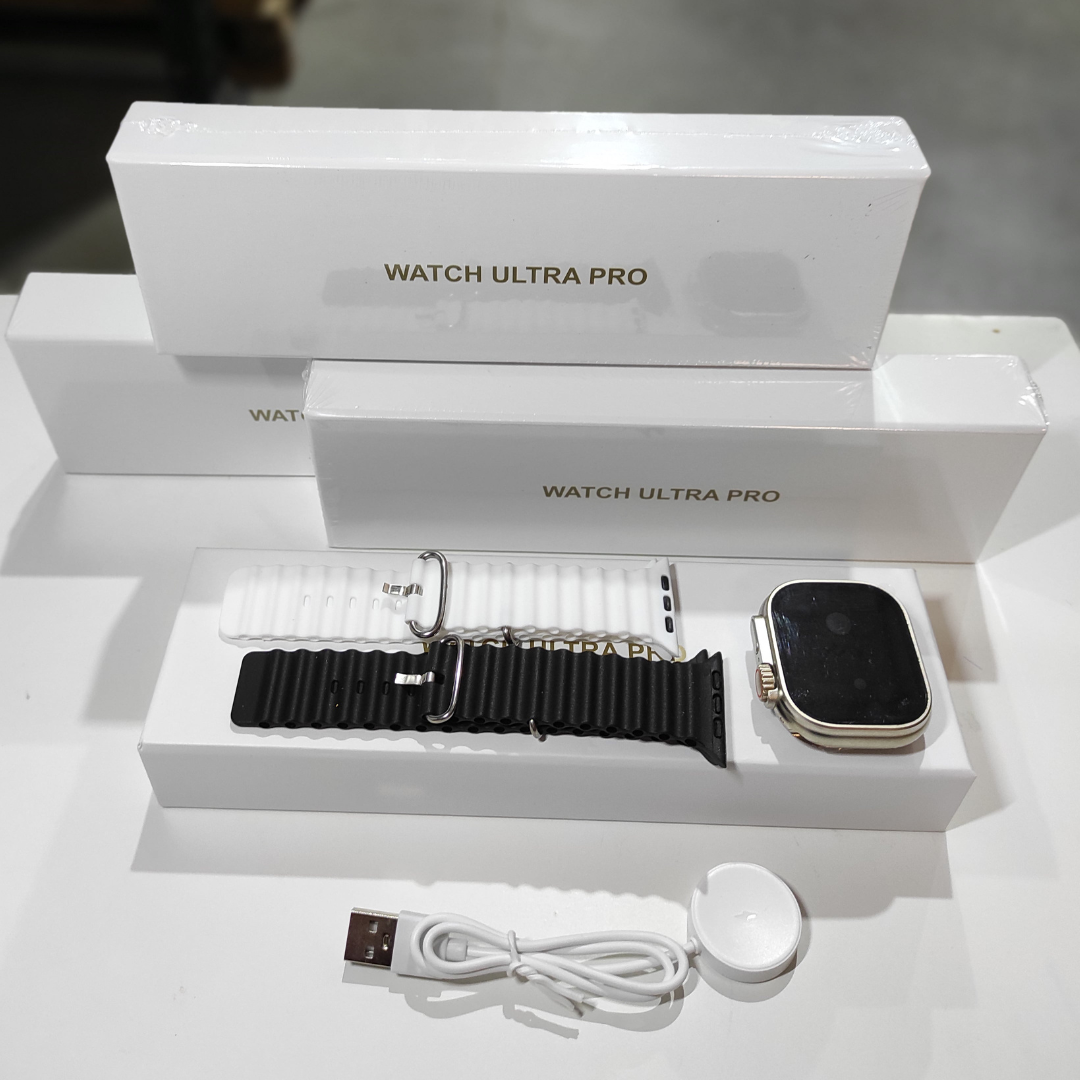 Liquidación por Cierre: Pack Ultra Pro: Smartwatch + 2 Correas + Auriculares Premium Gratis
