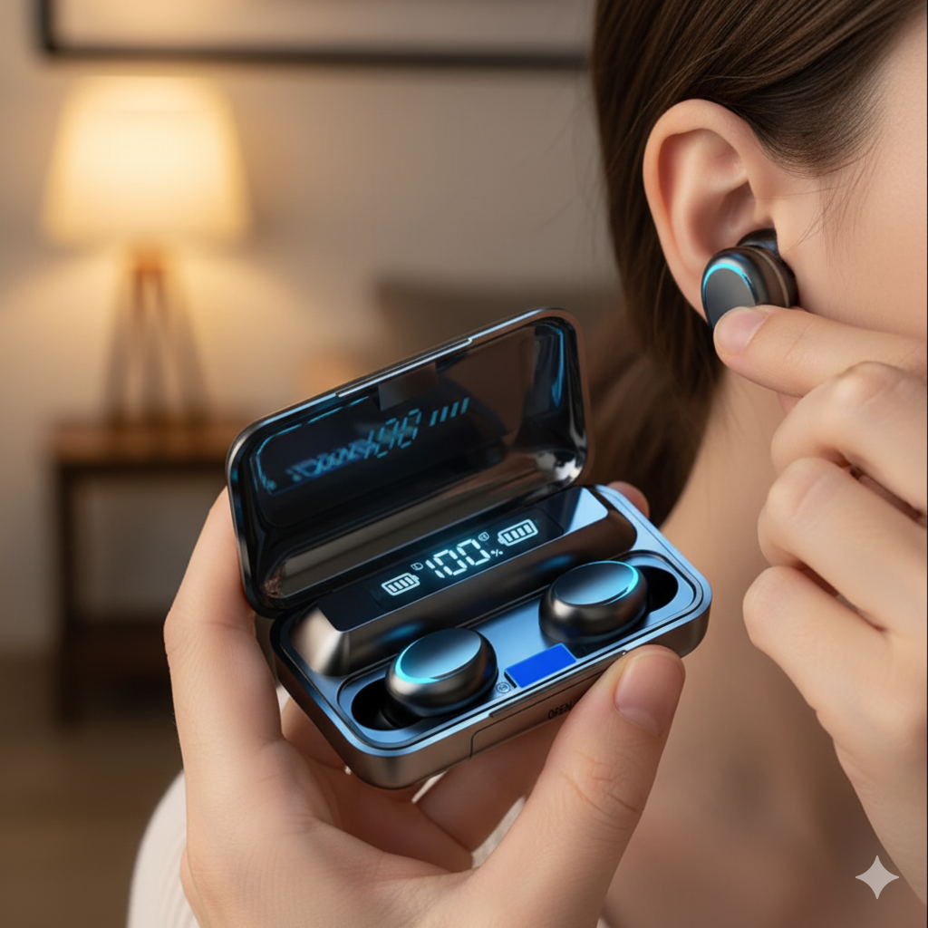 LumaBuds - Auriculares inalámbricos LED